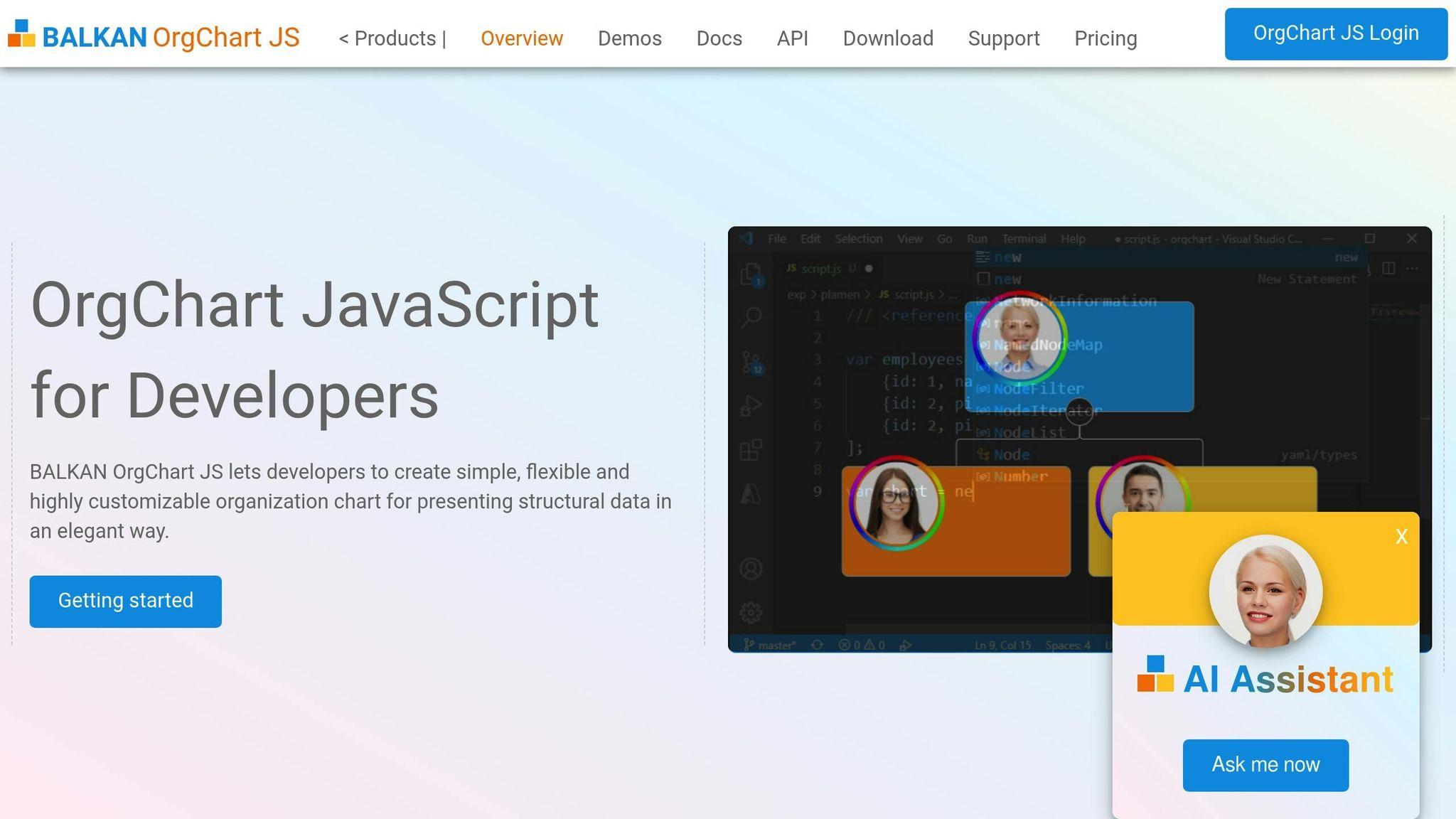 OrgChart.js