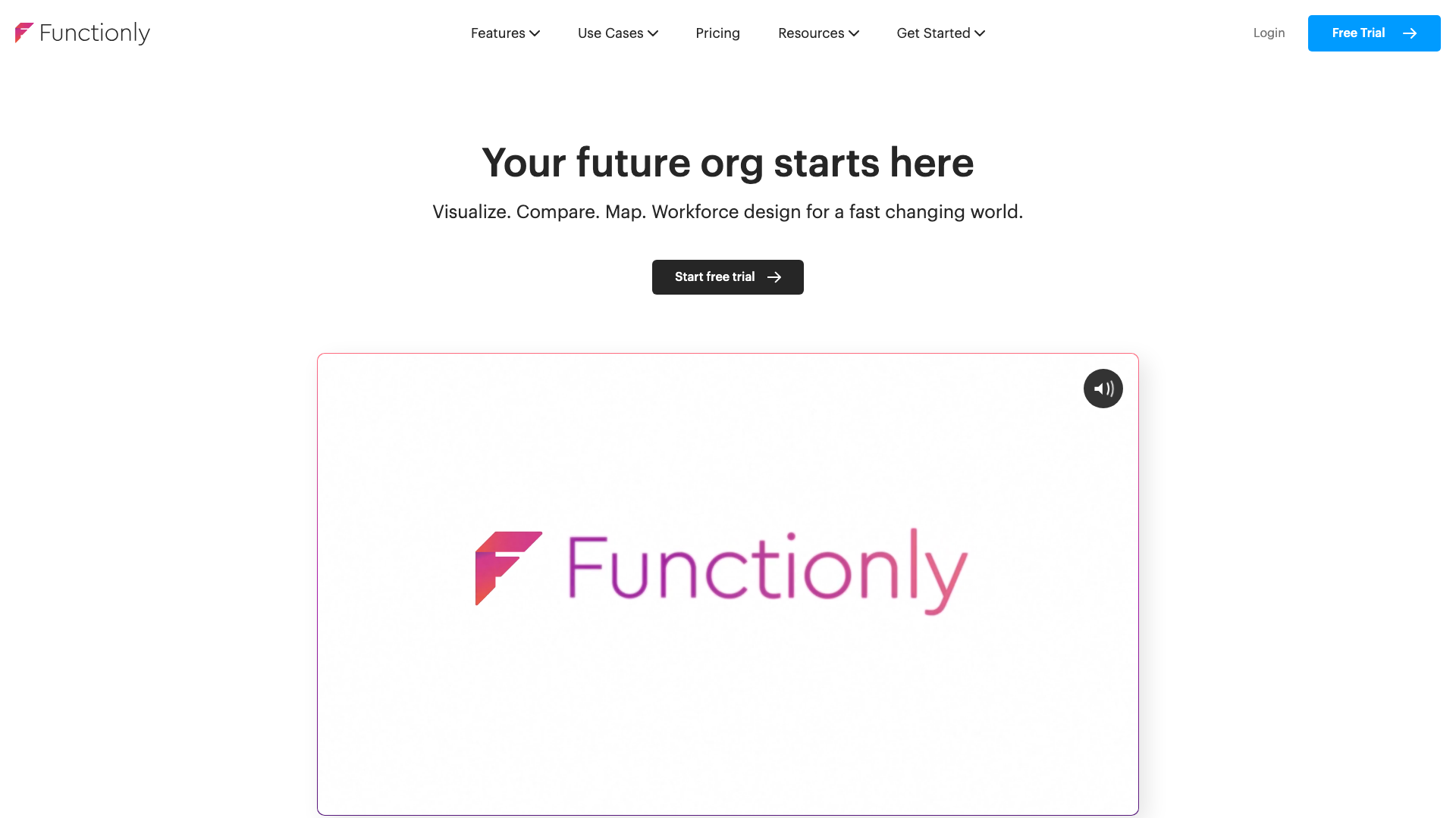 Functionly homepage